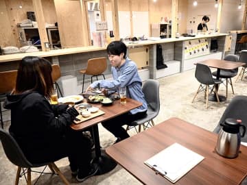 双葉駅前…夜も活気を、午後9時まで営業飲食店開店　新たなにぎわい拠点