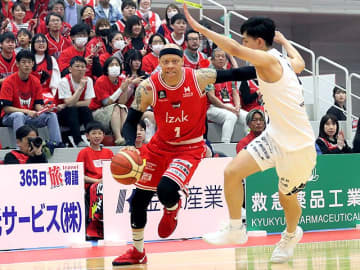 グラウジーズ第1戦快勝　バスケB2プレーオフ準々決勝、4日も勝てば突破