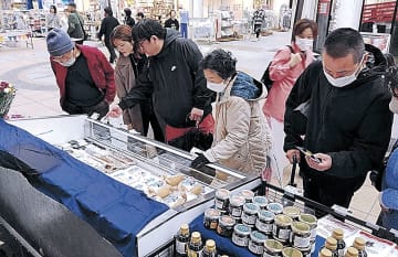 鹿児島で富山の味　道の駅庄川出店