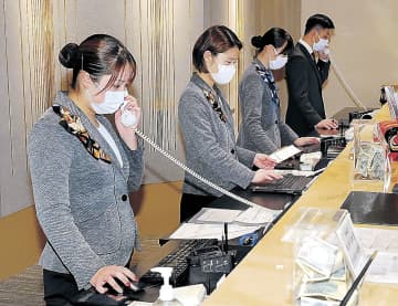 花見外国客でてこ入れ　石川、富山のホテル　国内客の低迷補う　料理、SNSで誘客