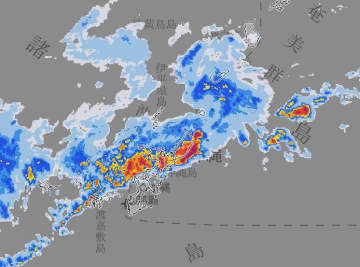 沖縄本島北部で強い雨、一部で停電　日曜にかけ本島では警報級大雨も　（3月14日午前）