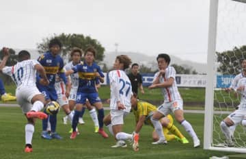 沖縄SV敗れる　青森に0-4、後半に守備崩れる　サッカーJFL（16日の試合）