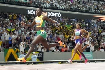 陸上、トンプソンが今季世界最高　男子100m、ジャマイカ選考会