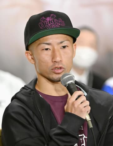 ボクシング井上拓「熱い試合に」　3度目の世界防衛戦に向け会見