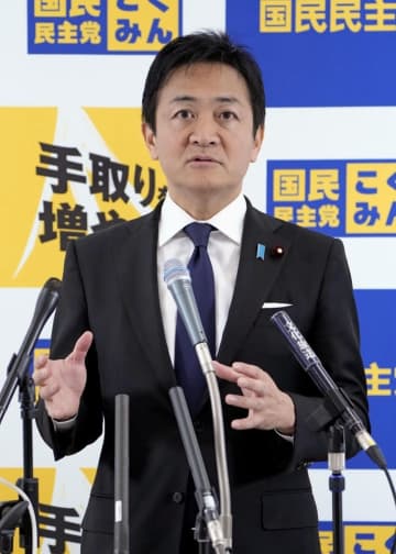 国民玉木氏「野党一致なら協力」　企業献金禁止を巡り