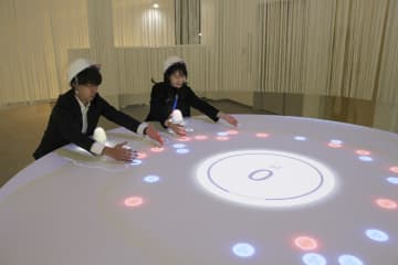 電事連の万博パビリオン報道公開　「電力館　可能性のタマゴたち」