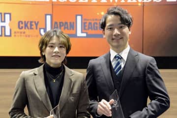 田中、森田が初MVP　ホッケー日本リーグ表彰