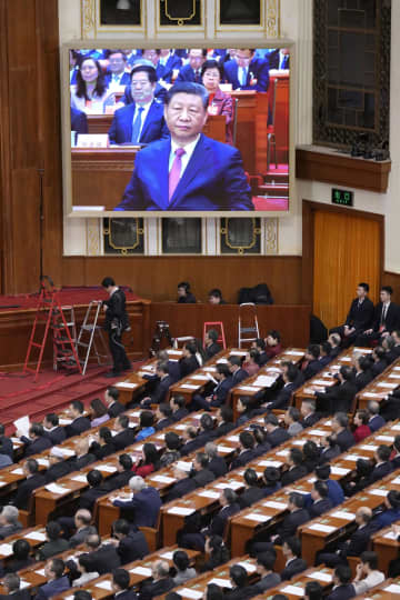 中国、政協会議が閉幕　「社会安定」訴え