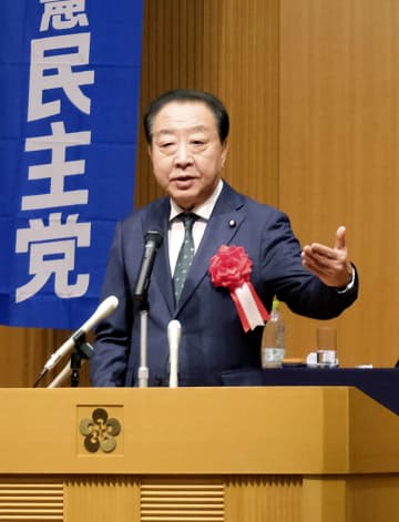 立民・野田氏、早期幕引きけん制　商品券配布「徹底して説明を」