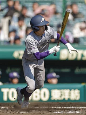 花巻東の森下、被災乗り越え活躍　3安打1打点、岩手・大船渡出身