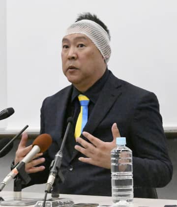 N党立花氏、岸和田市長選出馬へ　前職の応援が目的の「2馬力」