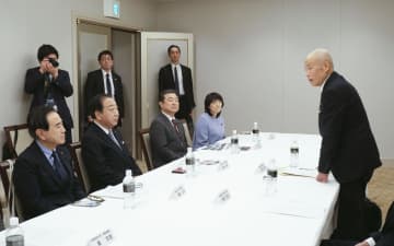 立憲民主代表、被団協と面会　核廃絶へ取り組み推進する考え