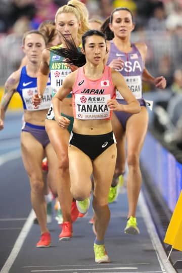 女子3千メートルで田中希10位　世界室内陸上第2日