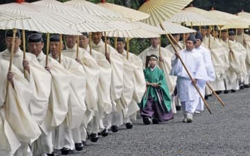 伊勢神宮、神々の引っ越し開始　皮切りの「山口祭」