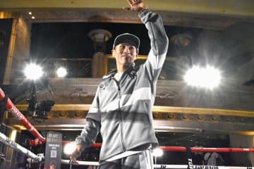 井上尚弥、防衛戦に「わくわく」　米での試合前にイベント参加