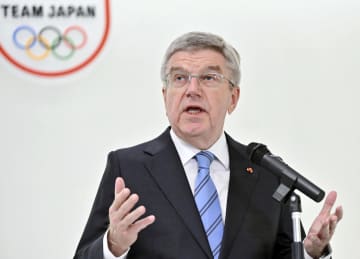 バッハ氏、療養中の山下氏と面会　IOC会長、「再会うれしい」