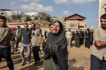 ハマス指導者の弟が標的か　ガザ病院空爆、16人死亡