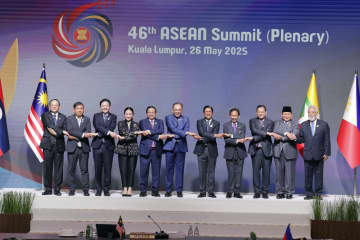 トランプ関税に「深い懸念」　ASEAN首脳会議