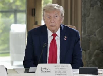 中東情勢声明、署名拒否か　トランプ氏、G7亀裂も