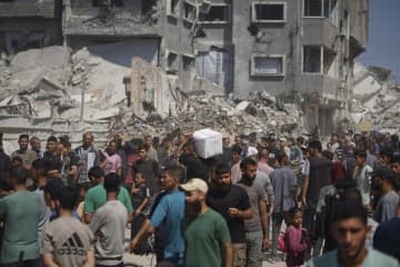 イラン交戦中も800人犠牲　ガザでと報道、攻撃継続