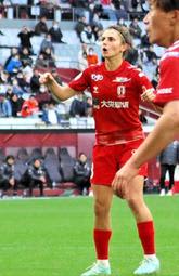 INAC神戸　MFソルデヴィラ契約満了、退団　加入1年目で全22試合フル出場