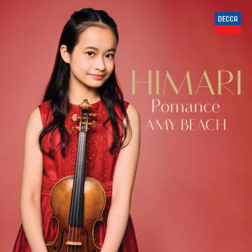 【Qobuz ダウンロードランキング】気鋭のヴァイオリニストHIMARIのレコーディング第2作「Beach: Romance, Op. 23」初登場1位！