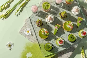 コンラッド東京、「抹茶アフタヌーンティー “ハーモニー”」を4月28日から開催
