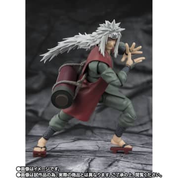 NARUTO-ナルト-疾風伝「S.H.Figuarts 自来也 -仙術極めし木ノ葉の豪傑- 仙人モードセット」