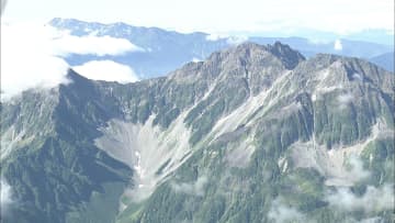 北アルプス奥穂高岳で滑落か　山梨県の33歳男性が死亡　GW中、山岳遭難相次ぐ