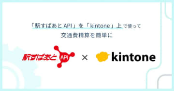 kintone上で交通費精算を簡単に！ 「駅すぱあとAPI」と連携
