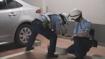 乗用車と壁に挟まれ男性重体　バックギアを入れたまま車を降りたか　岐阜市・ぎふ清流文化プラザ駐車場