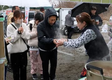 寒の戻り 鍋料理日和　石鳥谷でＮ―１グランプリ【花巻】