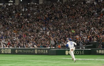 大谷翔平　凱旋2試合連発なるか　1番・DHでスタメン　阪神の先発は才木　23年に片膝付いて一発を放って以来の対戦