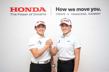 女子ゴルフのツインズ、岩井明愛、千怜姉妹がHondaと所属契約更新を発表「大変光栄」「たくさんの方に笑顔と元気を届けられるよう挑戦」