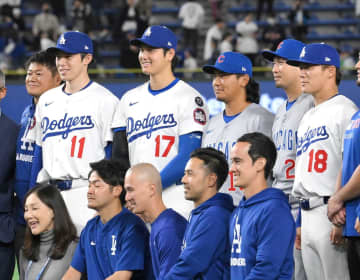 大谷翔平　今季1号「何とか一本出てほっとしている」「朗希も難しい中でよく踏ん張っていた」【一問一答】