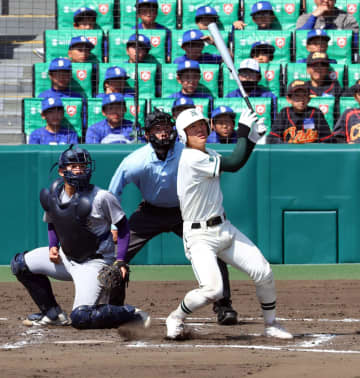 二松学舎大付・永尾　今大会“柵越え1号”OB鈴木誠也先輩と同日弾　悔し2回戦敗退、雪辱へ