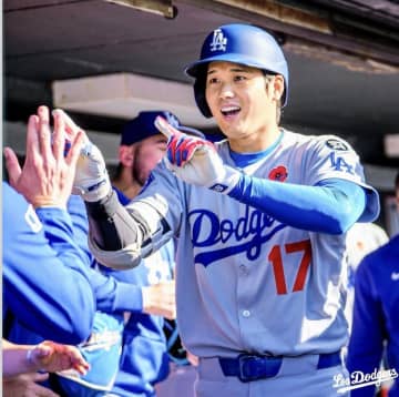 大谷翔平が2試合連続先頭打者弾！初球捉え、メジャー単独トップ19号　打球速度185キロの超速弾丸ライナー