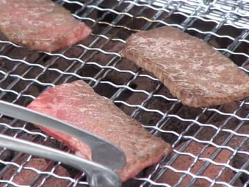 次世代エネルギー「ｅ━メタン」を使った焼肉イベント 　岐阜県多治見市