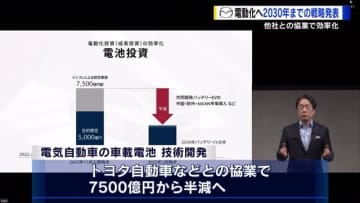 マツダ　電動化戦略「電池投資は慎重かつ合理的に行う」　トヨタなどとの協業で効率化