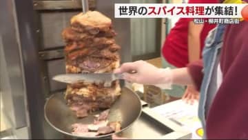 世界のスパイシーな料理が柳井町商店街に！「マサラタウン」初開催【愛媛】