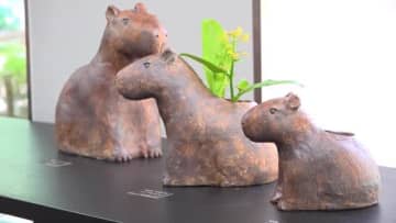 “のほほん”と“のどかな”感じ　かわいい動物をモチーフにした陶芸展　越前陶芸村で5月11日まで【福井】