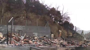 山が焼けて土砂災害を心配する住民　大船渡市で11日ぶりまとまった雨　岩手県