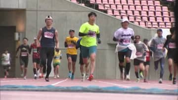 悪天候の中　新潟市を力走！新潟ハーフマラソン　山の妖精がゲストランナー　服部勇馬選手はランナーを応援「僕も走りたい」【新潟市】