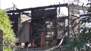 丸亀市で住宅が焼け１人死亡　香川は大みそかから３日間に火事相次ぎ４人死亡【香川・丸亀市】