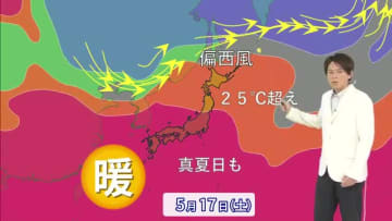 来週は気温上昇　岡山・香川で真夏日となる恐れ　しっかりとした熱中症対策を【光岡香洋気象予報士が解説】