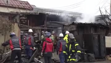 「小屋から煙」複数通報 解体業者の敷地内で火事 けが人なし〈仙台〉