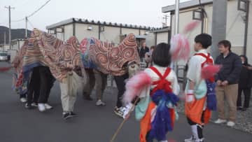 大漁願う「ちんちくりん祭り」　２年ぶりの開催で仮設住宅の住民から笑顔