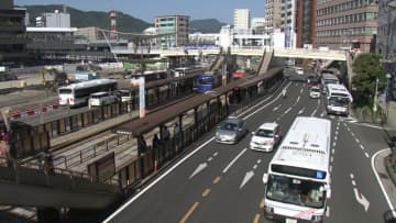 長崎駅前を新たな交通拠点にと方針案　バスターミナル周辺の整備や情報提供の機能も【長崎市】