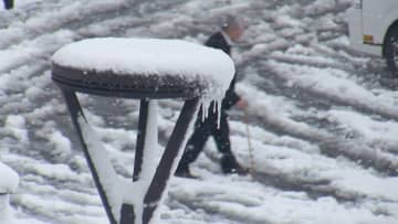 暖かさから一転、寒の戻り　南部で雪も…広島県内各地で寒い朝