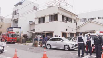小学校の近くで倉庫火災　児童１４人がのどの痛みなどで搬送　広島市西区